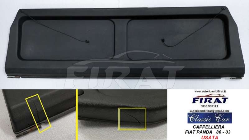 CAPPELLIERA FIAT PANDA 750 1000 USATA - Clicca l'immagine per chiudere